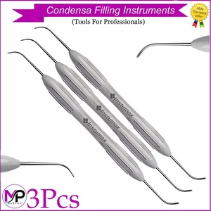 X3 Condensa Fillings Instruments Dental Composite Condenser Tool Stainless Steel - Picture 1 of 1