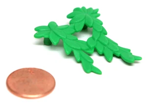 Playmobil Miniature Green Trellis Leaves Section w/ 2 Plugs - Picture 1 of 1