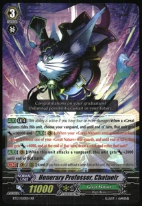 CardFight!! Vanguard - Honorary Professor, Chatnoir 2014 BT13/020EN RR - Picture 1 of 2