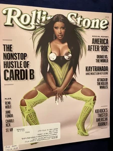 ROLLING STONE June 2024 Cardi B, Jane Fonda, Killer Whales...... - Picture 1 of 6