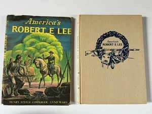 America's Robert E Lee (Young America Book Club Ed.) 1951 Children's US History - Imagen 1 de 13
