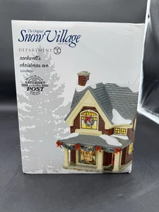 Department 56 Original Snow Village: Rockwell's Christmas Eve 6000636 - Picture 1 of 5