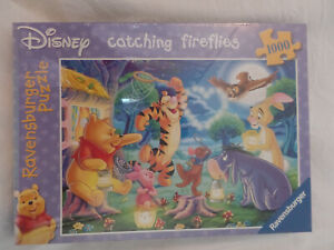 Puzzle 1000 - Ravensburger - Winnie the Pooh Catching Firefiles - 154098