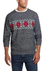 Original Weatherproof Vintage Men's XL Holiday Snowflake Sweater New with Tags - Picture 1 of 3