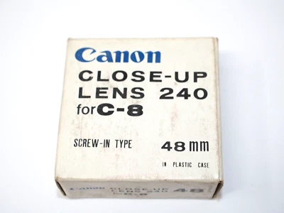 Canon 48mm Close Up Lens 240 C8 - Image 1 of 3
