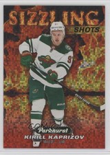 2022-23 Upper Deck Parkhurst Sizzling Shots Red Kirill Kaprizov #SS-7
