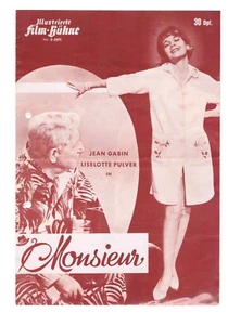 IFB Nr. S 6895 Monsieur ( Jean Gabin, Liselotte Pulver ) - Bild 1 von 1