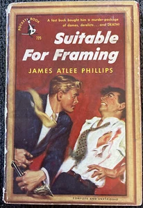 James Atlee Phillips SUITABLE FOR FRAMING Pocket Book Vintage Paperback - Foto 1 di 4
