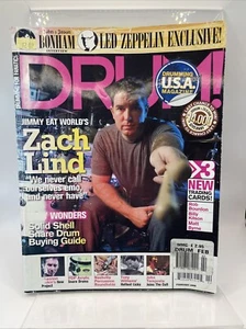 Drum Magazine Zach Lind Jimmy Eats World February 2008 - Picture 1 of 5