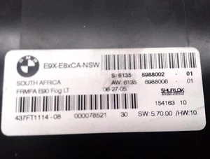 BMW 3 SERIES ECU FOOTWELL MODULE, E90-E93, 03/05-09/13, P/N, 6988002 FRMF - Picture 1 of 4