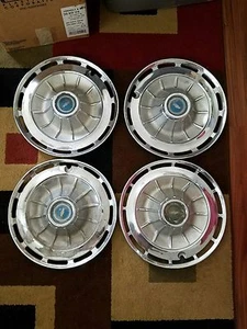 Set Of 4 Vintage 1962 CHEVROLET Chevy Wheel Cover Hub Cap - Picture 1 of 5