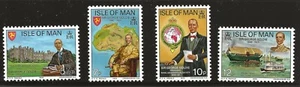 Isle of Man Scott #70-73, Singles 1975 Complete Set FVF MNH - Picture 1 of 1