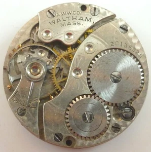 Waltham Mechanical Wristwatch Movement  - 510 / 515 -  Parts / Repair - Picture 1 of 5