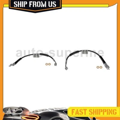 Juego de manguera de freno delantera Dorman 2x para Jeep Wrangler 1997-2002 2,5 L Foto 1 de 4