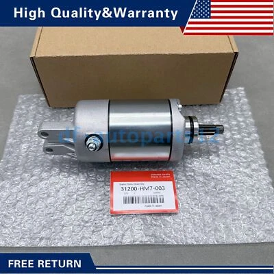 1PCS OEM Starter Motor Assembly for Honda Foreman 400 450 500 31200-HM7-003 Foto 1 de 4