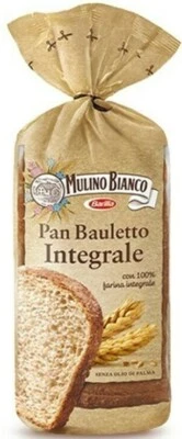 BARILLA MULINO BIANCO PAN BAULETTO INTEGRALE PANE A FETTE COLAZIONE MERENDA TOAST 400gr