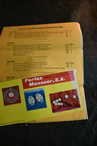*1966* Perlas Manacor, Pearl Jewelry Catalog & Price List, Majorca, Spain - Picture 1 of 10