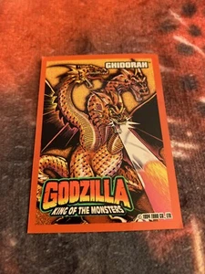 1994 Trendmasters Godzilla King Ghidorah Trading Card Vintage Rare - Picture 1 of 1