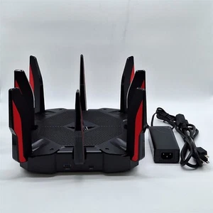 TP-Link WiFi 6 Archer AX10000 Tri-Band Wi-Fi - Black (ARCHERAX10000) - Photo 1/6