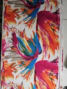 Abstract Tulip Lycra Spandex Fabric 60" Wide BTY - Swimwear? - Picture 1 of 7
