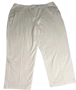 d&co. Pantalone Pullon Active Donna Taglia 1X Cotone Elasticizzato Rosa/Denim & Company - Foto 1 di 13