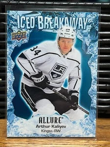 2023-24 Upper Deck Allure - IB-7 Arthur Kaliyev - Iced Breakaway - Picture 1 of 2