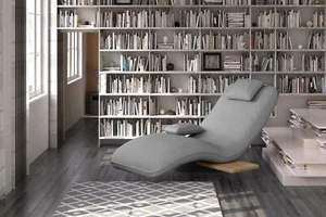 Chaiselongue Longchair Lounge Relaxliege Sessel Sofa Couch Liegen Chaise Textil - Bild 1 von 2