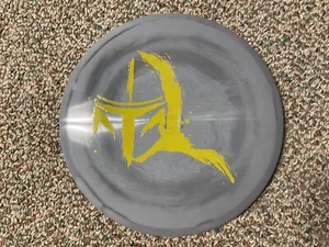 Discraft Mando Buzzz Brush Stroke ESP Star Wars The Mandalorian Blacked Out/Grey - Picture 1 of 2