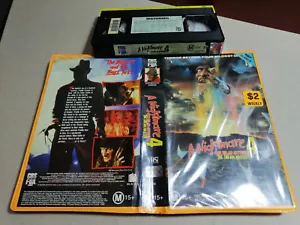 A NIGHTMARE ON ELM STREET 4 (1988) - FOX Video 1st Vhs Release - SLASHER/HORROR - Picture 1 of 7