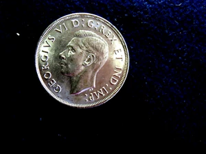 1939 Canada Silver $1 Gem Brilliant Uncirculated Proof Like Surfaces R2 - Picture 1 of 2