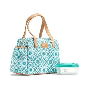 Fit + Fresh Laketown Lunch Bag for Women, Large Insulated Lunch Tote - Picture 1 of 8