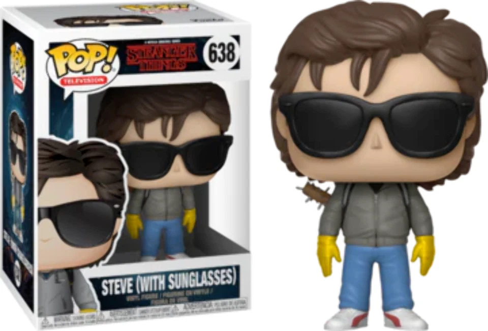 STEVE HARRINGTON SUNGLASSES #638 FUNKO POP VINYL FIGURE STRANGER THINGS GIFT