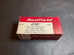Redfield 514117 ST 99-R 2-piece See-Through scope mount bases Savage NOS - Picture 1 of 2