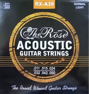 Acoustic Guitar Strings - 1 Set Normal Light Gauge 11-50 