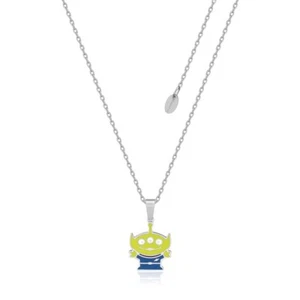 NEW! Couture Kingdom Disney Pixar Toy Story Alien Enamel Necklace - Picture 1 of 3