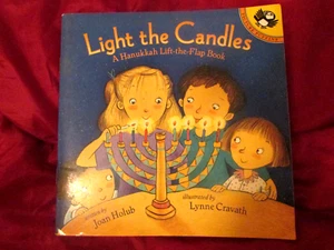 GOOD* Light the Candles: A Hanukkah Lift-the-Flap Book *see inside book* - Picture 1 of 13