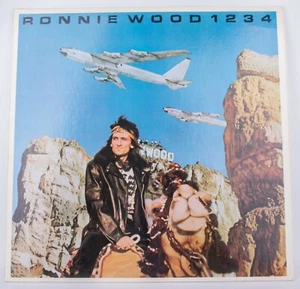 1981 Ronnie Wood “1234” Rare Promotional Promo Copy Columbia Records Vinyl LP - Picture 1 of 7