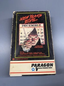 New Years Evil Betamax Beta Movie Used (NOT VHS) Paragon HTF Rare - Picture 1 of 9