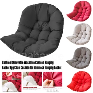 Rattan Hängesessel Ei Kissen Sitzauflage Indoor Outdoor Schaukelstuhl Matte Kissen - Bild 1 von 32
