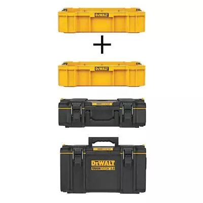 TOUGHSYSTEM 2.0 22 in. Deep Tool Tray (2 Pack), TOUGHSYSTEM 2.0 Small Tool Box - Image 1 of 4