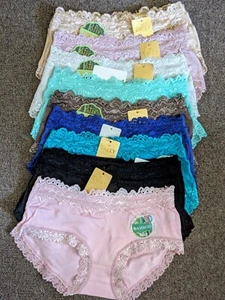 Women's Woman Bamboo Underwear Ladies Size AU 8 Size Small Knickers 4 Pack Set - Picture 1 of 2