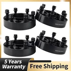 1.5" 6x135 M14x1.5 Wheel Spacers 87mm For Ford Expedition F-150 2015 2016-2022 - Picture 1 of 11