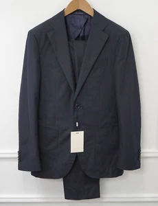 Traje de hombre Suitsupply La Spalla azul marino algodón ethomas talla EU46 UK/US36 - Imagen 1 de 12