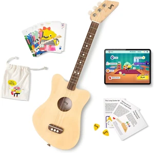Mini Acoustic Kids Guitar for Beginners 3-Strings Ages 3+ Learning App and Lesso - Picture 1 of 1