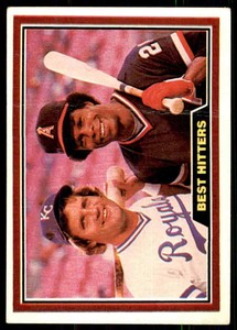 1981 Donruss Best Hitters George Brett - Rod Carew #537