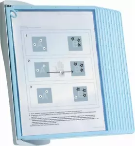 NEW Durable Bact-O-Clean Antimicrobial Wall Mounted 10 panel Ref System Sherpa - Picture 1 of 9