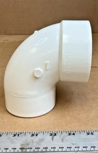 Charlotte 90° Winkel PVC Rohr 3" Zoll - Bild 1 von 5