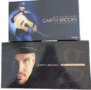 Garth Brooks Lot! 2 Boxed Sets - Limited Series, Blame it On My Roots 13 CDs - Picture 1 of 4