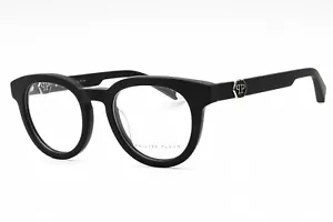 PHILIPP PLEIN VPP024M 0703 Eyeglasses Matte Black Frame 49mm - Picture 1 of 4