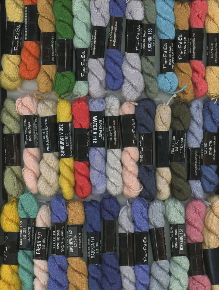 Planet Earth Pepper Pot Silk Thread 30 Yds Needlepoint Cross Stitch Your Choice - Image 1 of 1